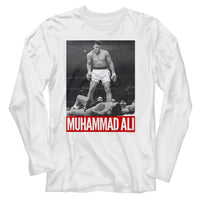 Thumbnail for MUHAMMAD ALI-MUHAMMAD ALI 1968-WHITE ADULT L/S TSHIRT