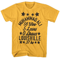 Thumbnail for MUHAMMAD ALI-STARS-GINGER ADULT S/S TSHIRT