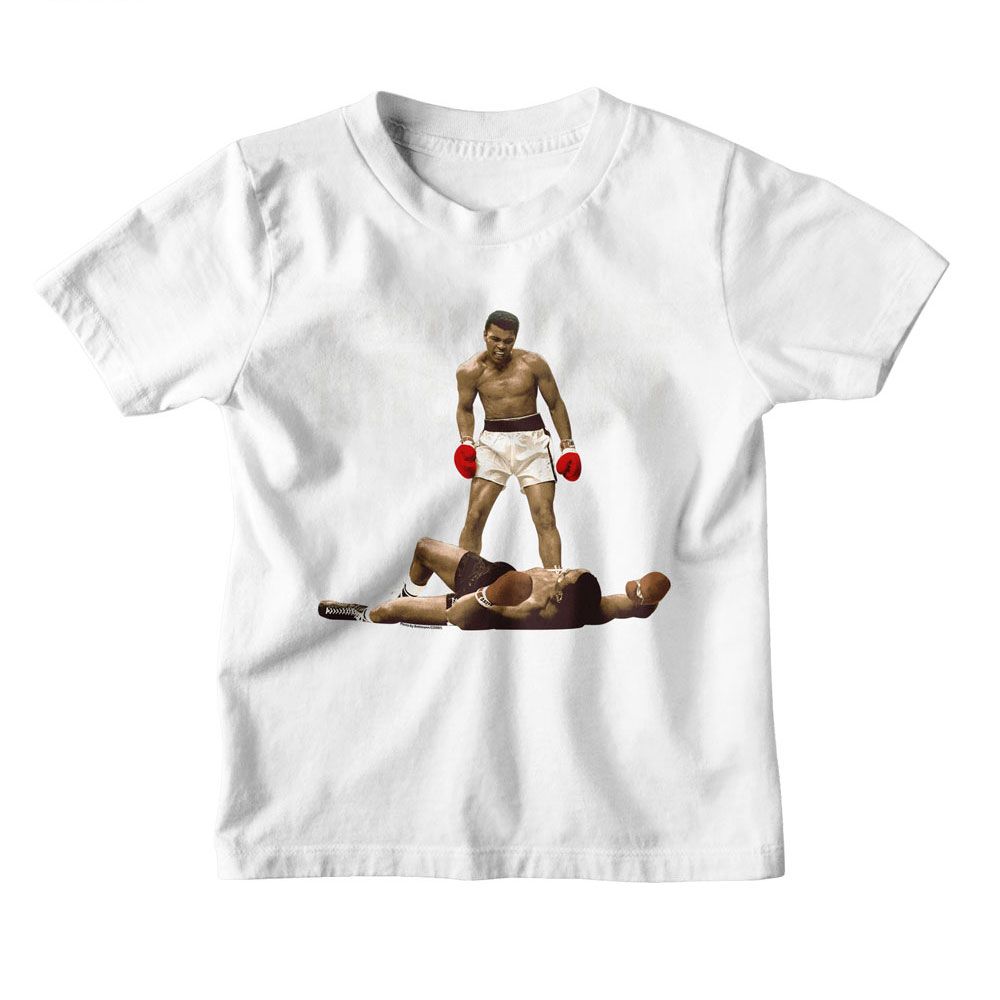 MUHAMMAD ALI-MUHAMMAD ALI I AM THE GREATEST-WHITE TODDLER S/S TSHIRT