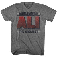 Thumbnail for MUHAMMAD ALI-GREATEST-GRAPHITE HEATHER ADULT S/S TSHIRT