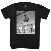 Thumbnail for MUHAMMAD ALI-STEP234-BLACK ADULT S/S TSHIRT