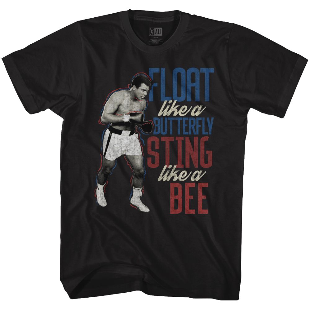 MUHAMMAD ALI-LIKE A-BLACK ADULT S/S TSHIRT