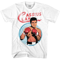 Thumbnail for MUHAMMAD ALI-CASSIUS-WHITE ADULT S/S TSHIRT