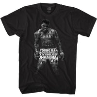 Thumbnail for MUHAMMAD ALI-QUOTE ME-BLACK ADULT S/S TSHIRT