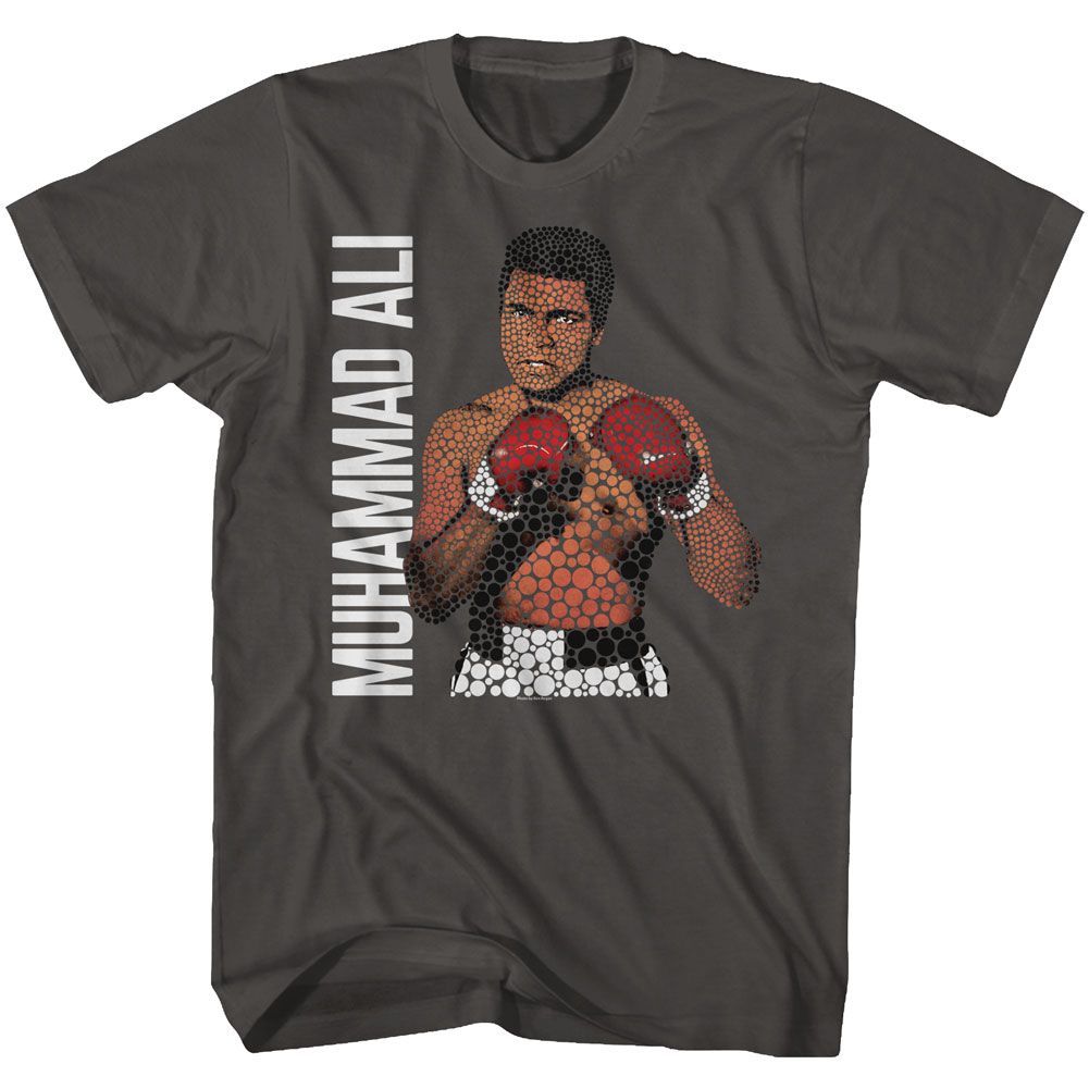 MUHAMMAD ALI-ROUND ONE-SMOKE ADULT S/S TSHIRT