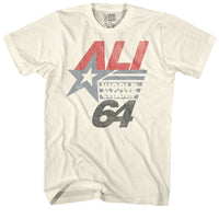 Thumbnail for MUHAMMAD ALI-ALI64-NATURAL ADULT S/S TSHIRT