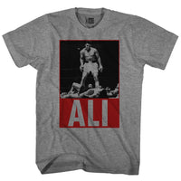 Thumbnail for MUHAMMAD ALI-ALI LISTON-GRAPHITE HEATHER ADULT S/S TSHIRT