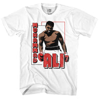 Thumbnail for MUHAMMAD ALI-ALI GREATEST-WHITE ADULT S/S TSHIRT
