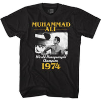 Thumbnail for MUHAMMAD ALI-MA74SS-BLACK ADULT S/S TSHIRT