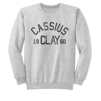 Thumbnail for MUHAMMAD ALI-MUHAMMAD ALI CASSIUS-GRAY HEATHER ADULT L/S SWEATSHIRT