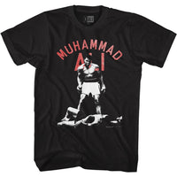 Thumbnail for MUHAMMAD ALI-THRESH-BLACK ADULT S/S TSHIRT