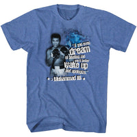 Thumbnail for MUHAMMAD ALI-DREAMIN-ROYAL HEATHER ADULT S/S TSHIRT