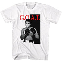 Thumbnail for MUHAMMAD ALI-ALI GREATEST OF ALL TIME-WHITE ADULT S/S TSHIRT
