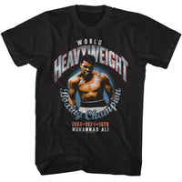 Thumbnail for MUHAMMAD ALI-MUHAMMAD ALI CHAMPIONSHIP YEARS-BLACK ADULT S/S TSHIRT