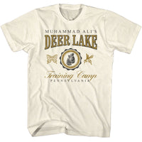 Thumbnail for MUHAMMAD ALI-MUHAMMAD ALI DEER LAKE VARSITY VINTAGE-NATURAL ADULT S/S TSHIRT