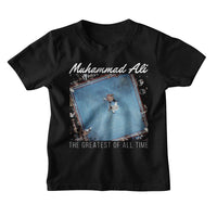 Thumbnail for MUHAMMAD ALI-MUHAMMAD ALI OVERHEAD GOAT-BLACK TODDLER S/S TSHIRT