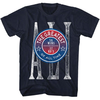 Thumbnail for MUHAMMAD ALI-MUHAMMAD ALI TALLI GOAT-NAVY ADULT S/S TSHIRT