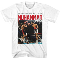 Thumbnail for MUHAMMAD ALI-MUHAMMAD ALI FIGHT RING-WHITE ADULT S/S TSHIRT