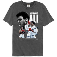 Thumbnail for MUHAMMAD ALI-MUHAMMAD ALI FLOAT LIKE-PEPPER COMFORT COLOR ADULT S/S TSHIRT