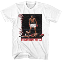 Thumbnail for MUHAMMAD ALI-MUHAMMAD ALI LEWISTON-WHITE ADULT S/S TSHIRT