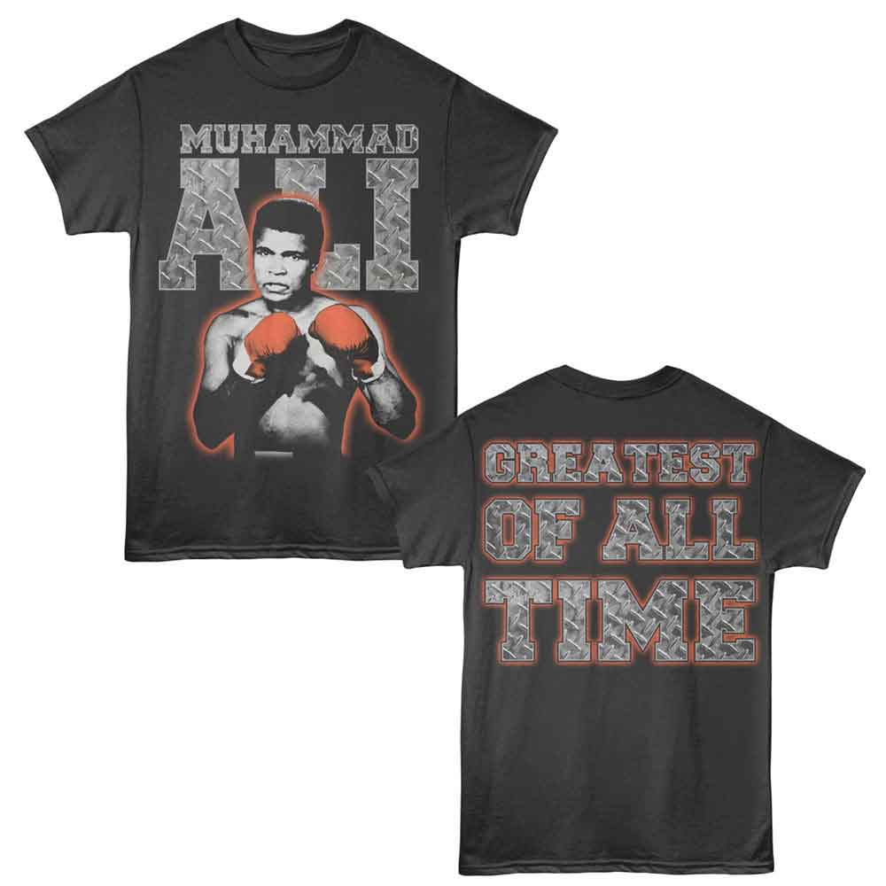 MUHAMMAD ALI-MUHAMMAD ALI GREATEST F B-SMOKE ADULT S/S TSHIRT ***F&B***