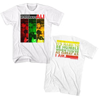 Thumbnail for MUHAMMAD ALI-THE CHAMPION-WHITE ADULT S/S TSHIRT