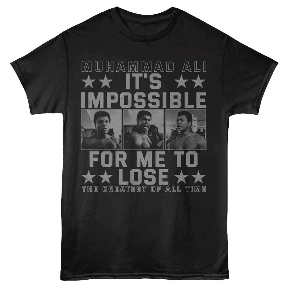 Muhammad Ali - Impossible To Lose T-Shirt