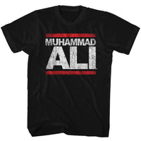 Thumbnail for MUHAMMAD ALI-RUN ALI-BLACK ADULT S/S TSHIRT