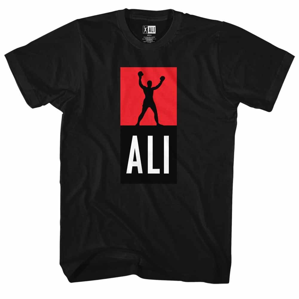 MUHAMMAD ALI-ALI-BLACK ADULT S/S TSHIRT
