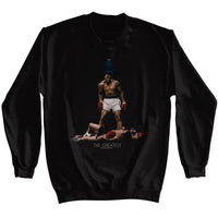 Thumbnail for MUHAMMAD ALI-MUHAMMAD ALI ALL OVER AGAIN-BLACK ADULT L/S SWEATSHIRT