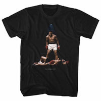 Thumbnail for MUHAMMAD ALI-ALL OVER AGAIN-BLACK ADULT S/S TSHIRT