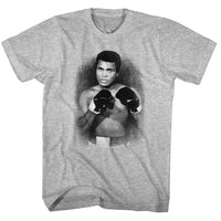 Thumbnail for MUHAMMAD ALI-1137-A3-GRAY HEATHER ADULT S/S TSHIRT