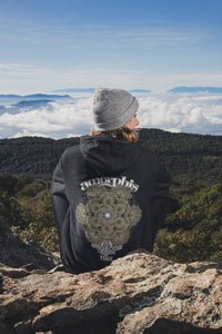 Thumbnail for Amorphis Logo Rotonde Ladies Zip Hoodie
