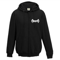 Thumbnail for Amorphis Logo Bear Zip Hoodie
