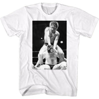 Thumbnail for ANDRE THE GIANT-CRACKED-WHITE ADULT S/S TSHIRT