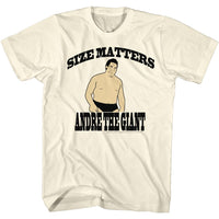Thumbnail for ANDRE THE GIANT-SIZE-NATURAL ADULT S/S TSHIRT