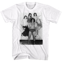 Thumbnail for ANDRE THE GIANT-RIGHT AND LEFT-WHITE ADULT S/S TSHIRT
