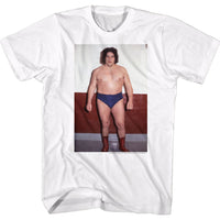Thumbnail for ANDRE THE GIANT-STRIKING-WHITE ADULT S/S TSHIRT