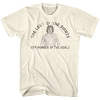 Thumbnail for ANDRE THE GIANT-LAST ONE-NATURAL ADULT S/S TSHIRT