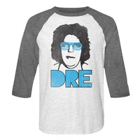 Thumbnail for ANDRE THE GIANT-DRE-WHITE HEATHER/PREMIUM HEATHER ADULT 3/4 SLEEVE RAGLAN