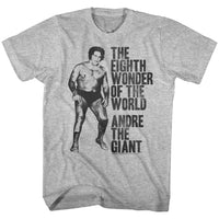 Thumbnail for ANDRE THE GIANT-HUGE-GRAY HEATHER ADULT S/S TSHIRT