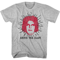 Thumbnail for ANDRE THE GIANT-LE GEANT-GRAY HEATHER ADULT S/S TSHIRT