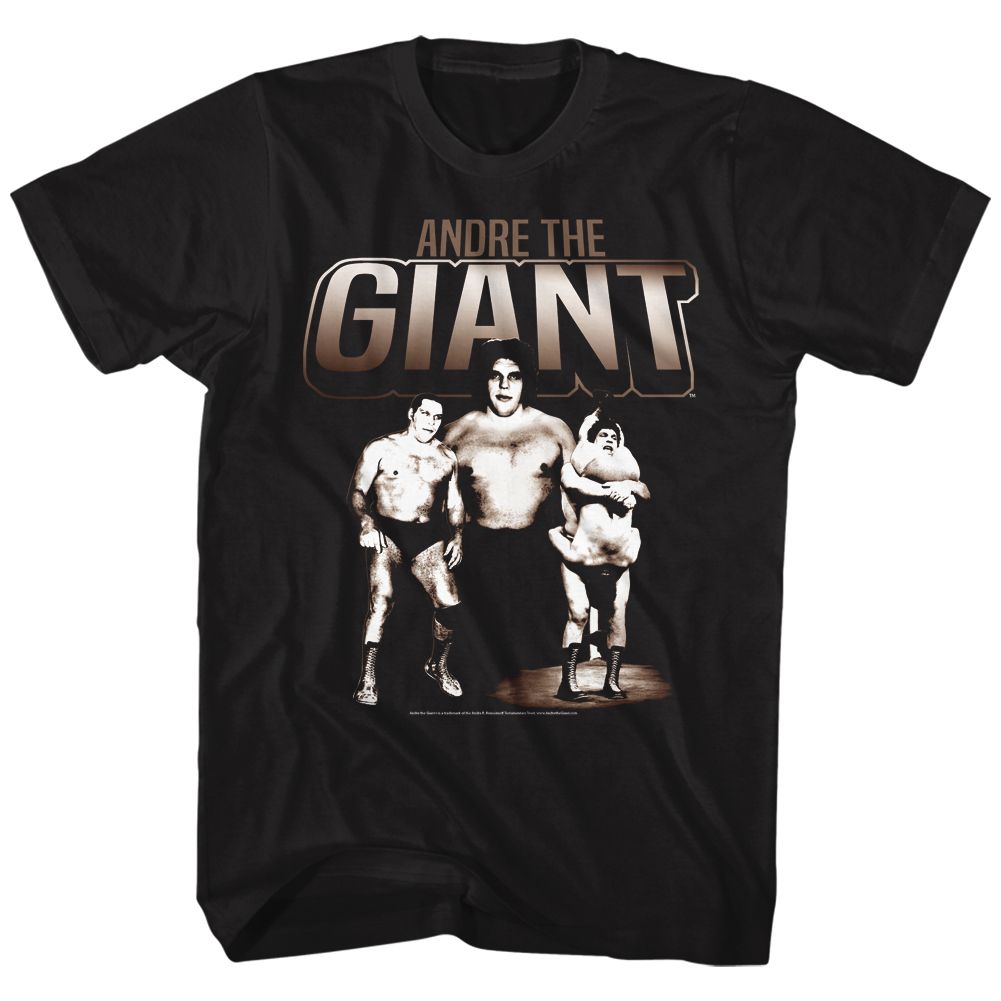 ANDRE THE GIANT-ANDRES-BLACK ADULT S/S TSHIRT