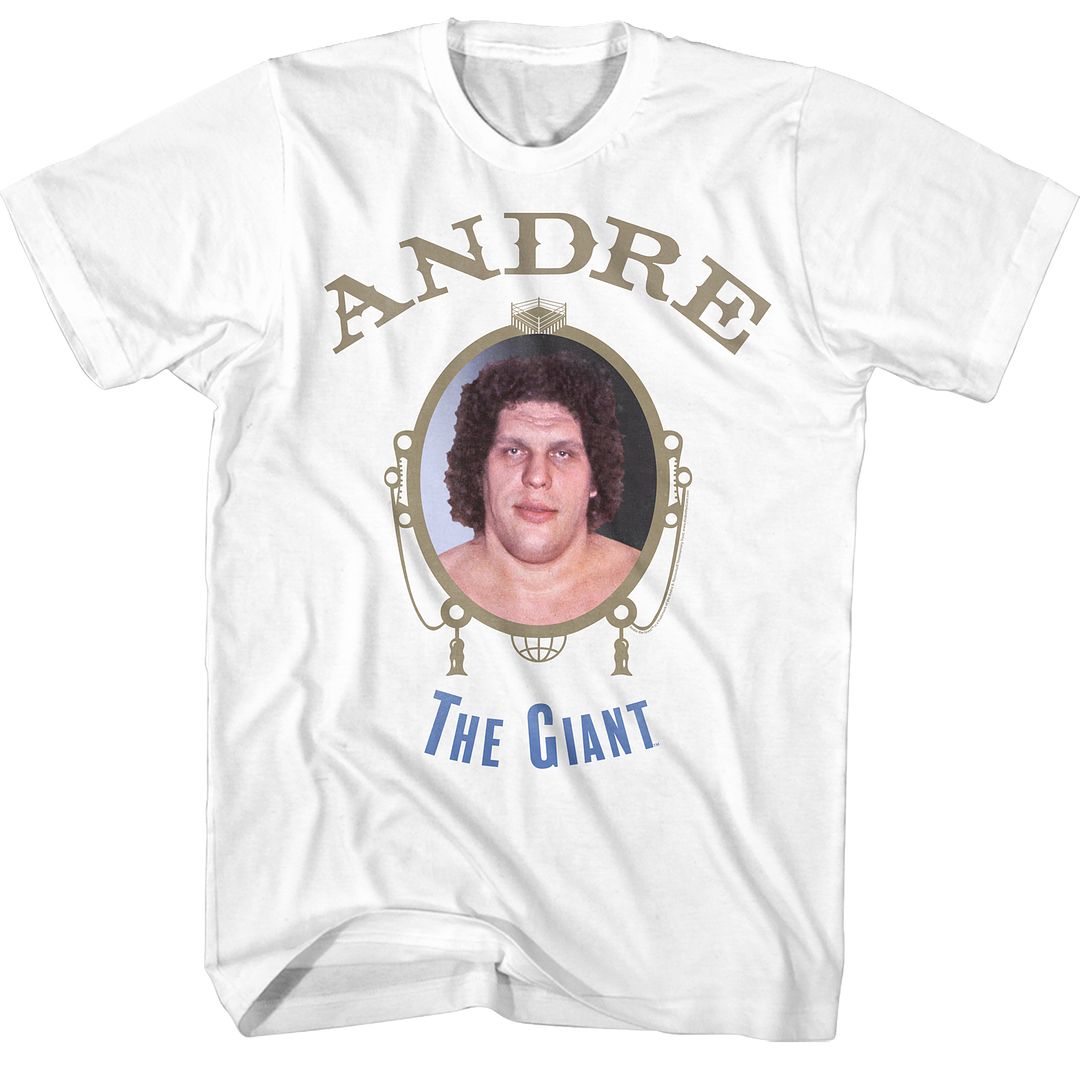 ANDRE THE GIANT-THE GIANT-WHITE ADULT S/S TSHIRT