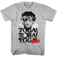 Thumbnail for ANIMAL HOUSE-TOGA PARTY-GRAY HEATHER ADULT S/S TSHIRT