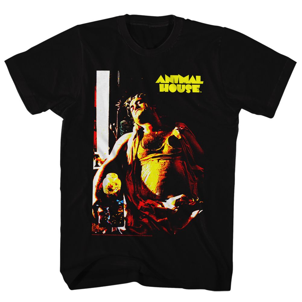 ANIMAL HOUSE-GINGER-BLACK ADULT S/S TSHIRT