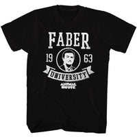 Thumbnail for ANIMAL HOUSE-FABER-BLACK ADULT S/S TSHIRT