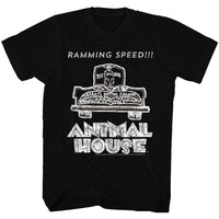 Thumbnail for ANIMAL HOUSE-RAMMING SPEED-BLACK ADULT S/S TSHIRT