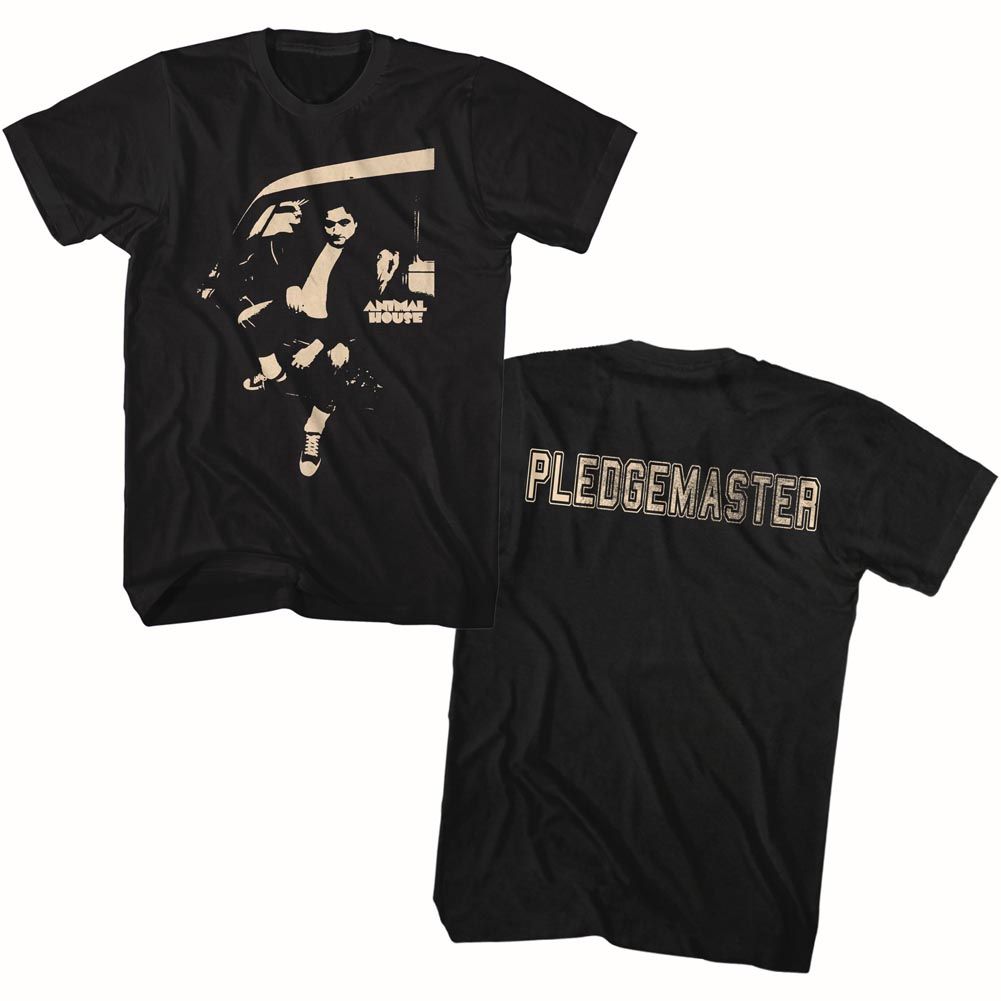 ANIMAL HOUSE-PLEDGEMASTER-BLACK ADULT S/S TSHIRT