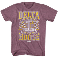 Thumbnail for ANIMAL HOUSE-TOGAPARTY78-LIGHT MAROON HEATHER ADULT S/S TSHIRT